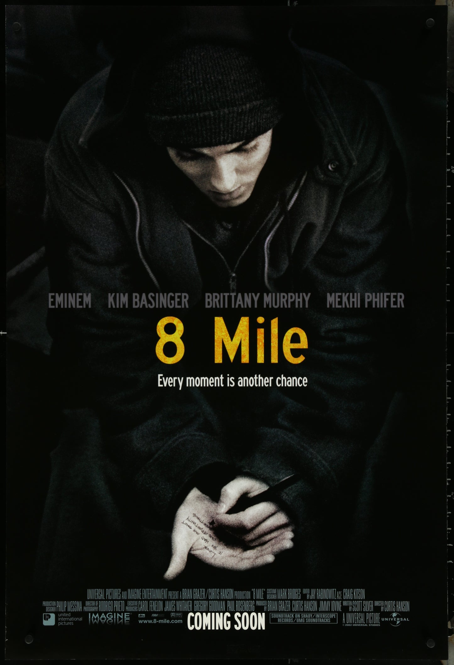 8 Mile (2002) Original US One Sheet Movie Poster 27x40