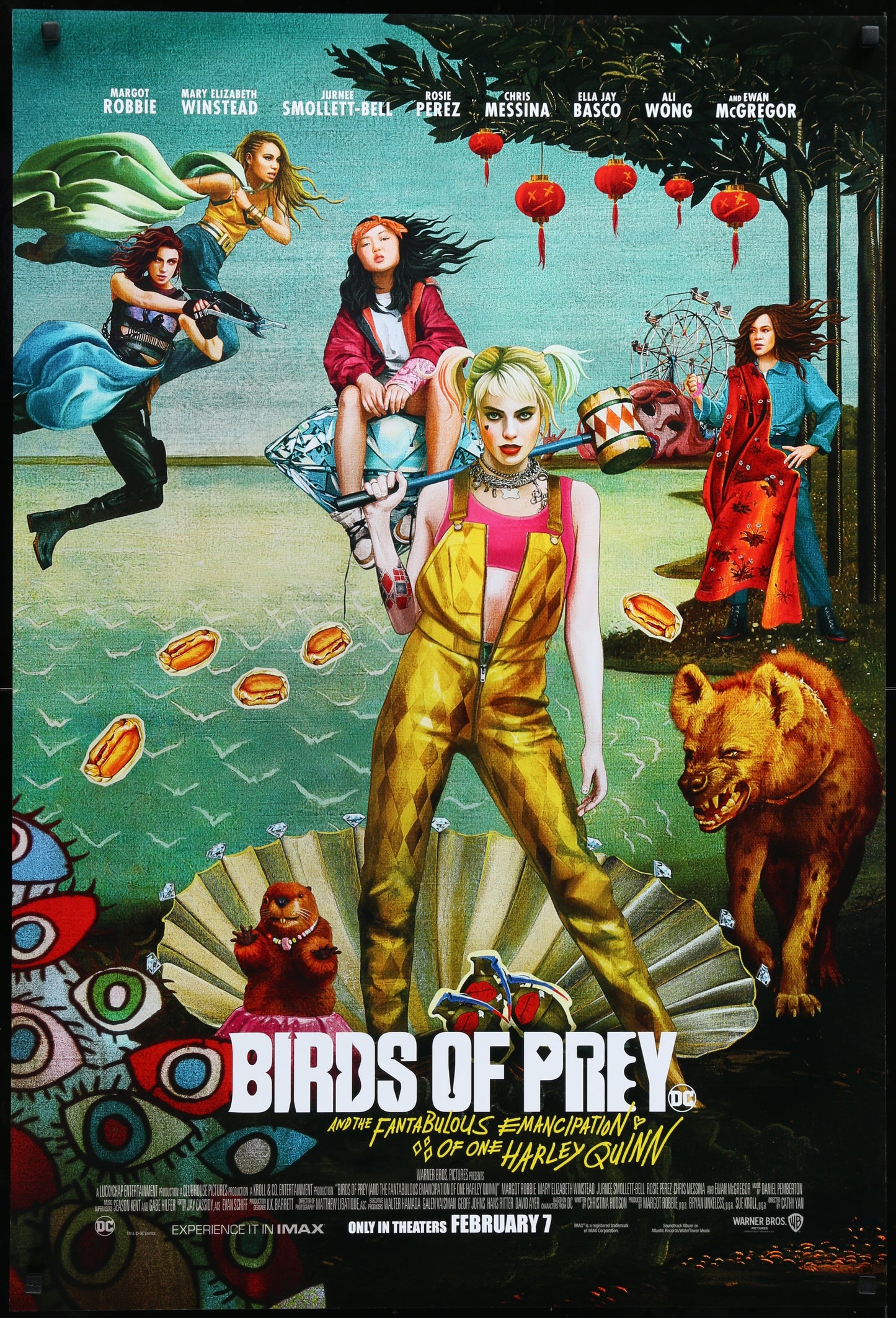 Birds Of Prey (2020) Original US One Sheet Movie Poster