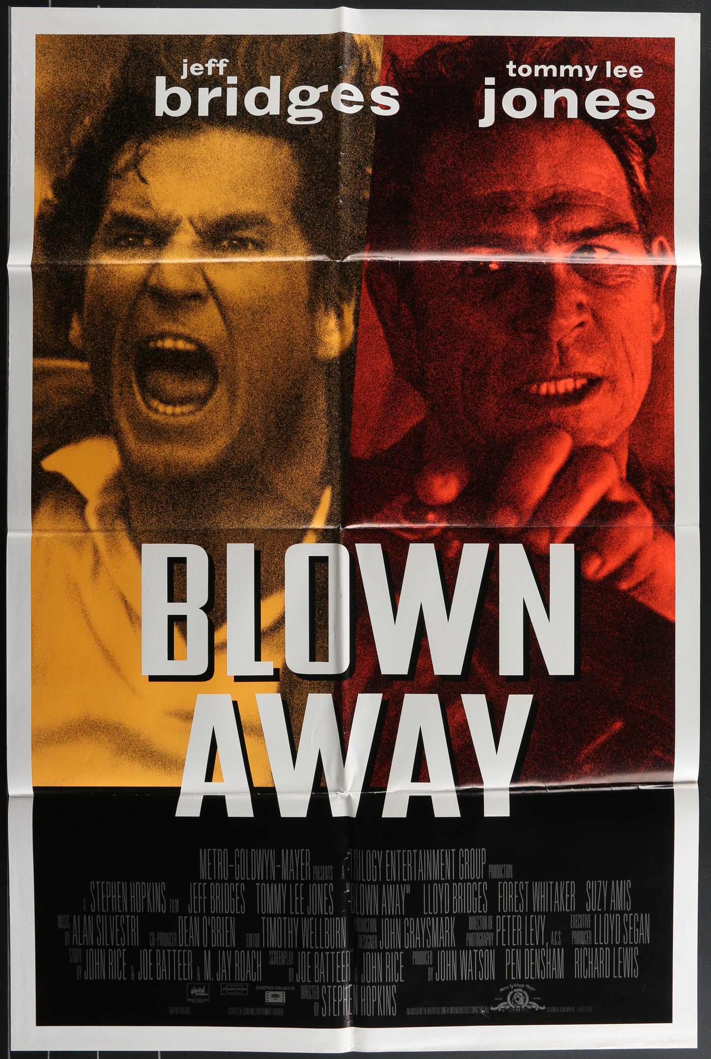 Blown Away (1994) Original US One Sheet Movie Poster