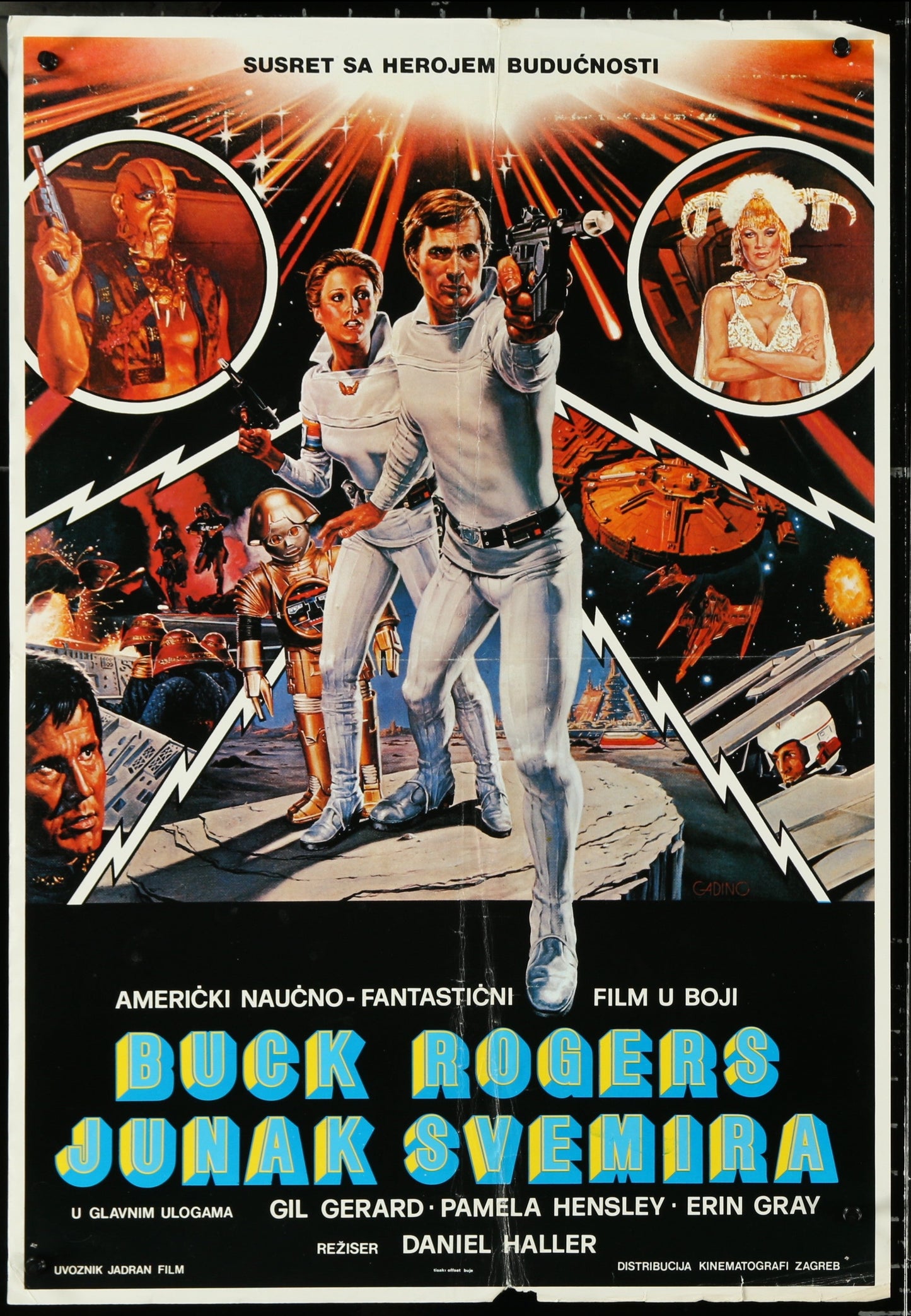 Buck Rogers (1979) Original Yugoslav Movie Poster