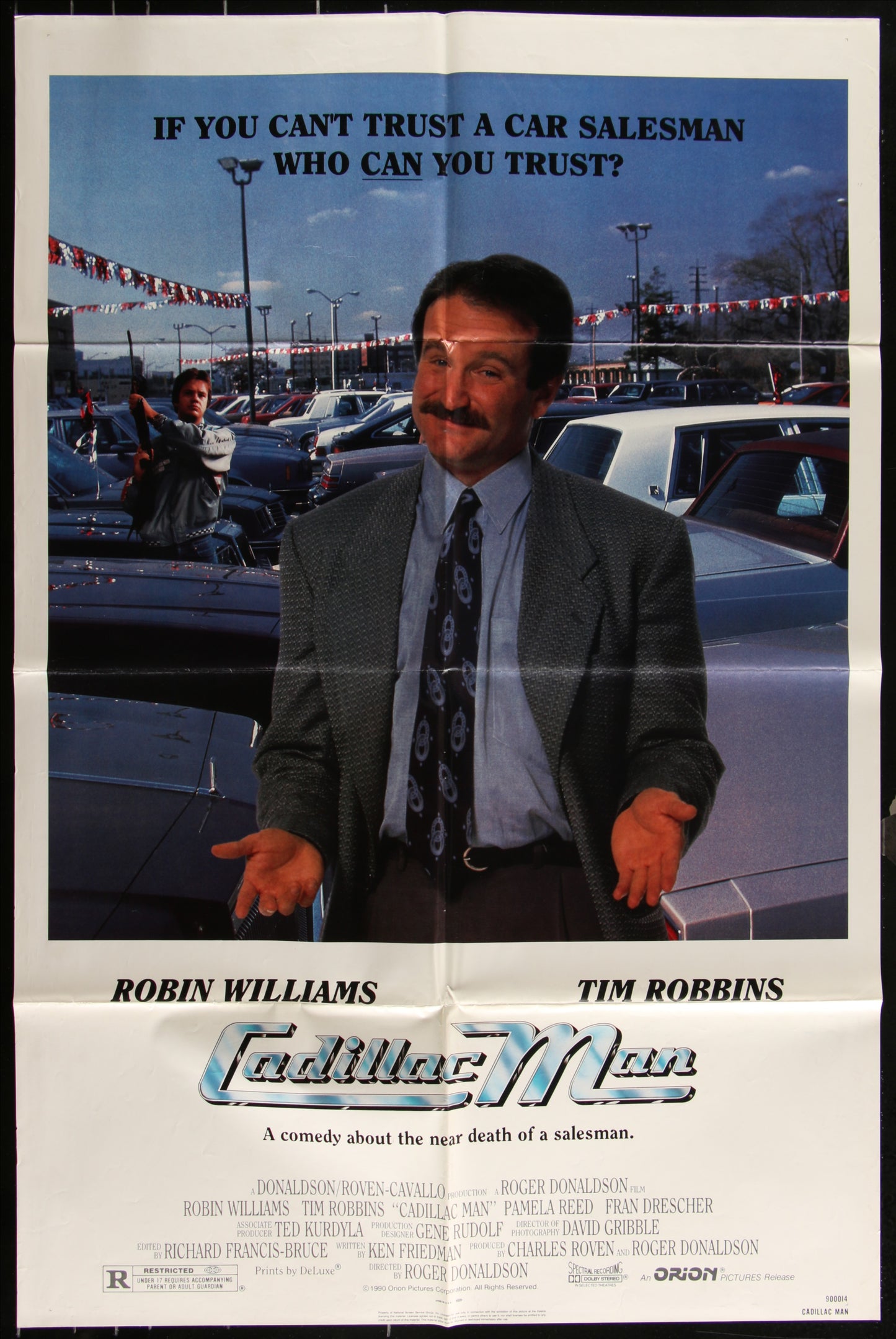 Cadillac Man (1990) Original US One Sheet Movie Poster