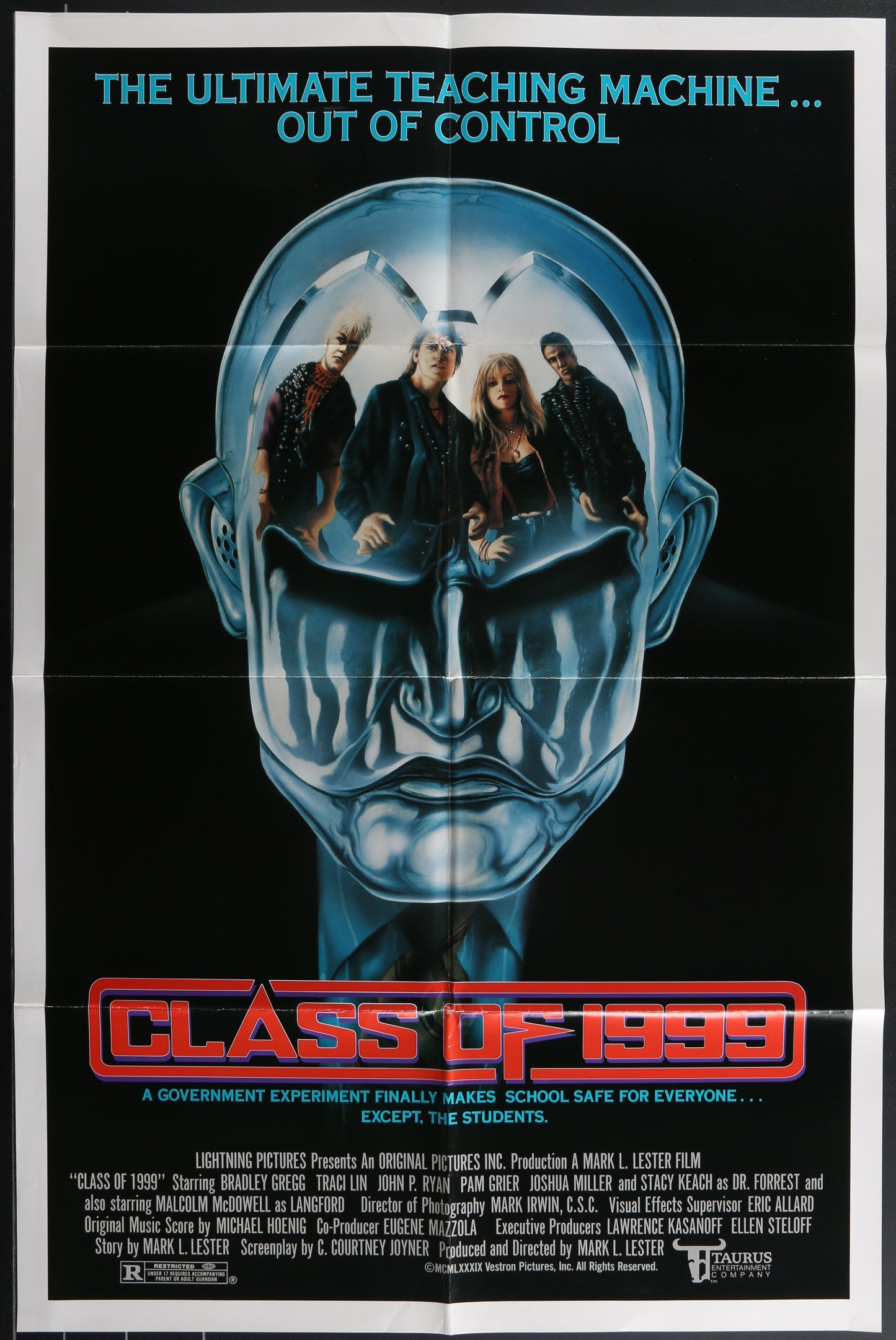 Class of 1999 (1990) Original US One Sheet Movie Poster