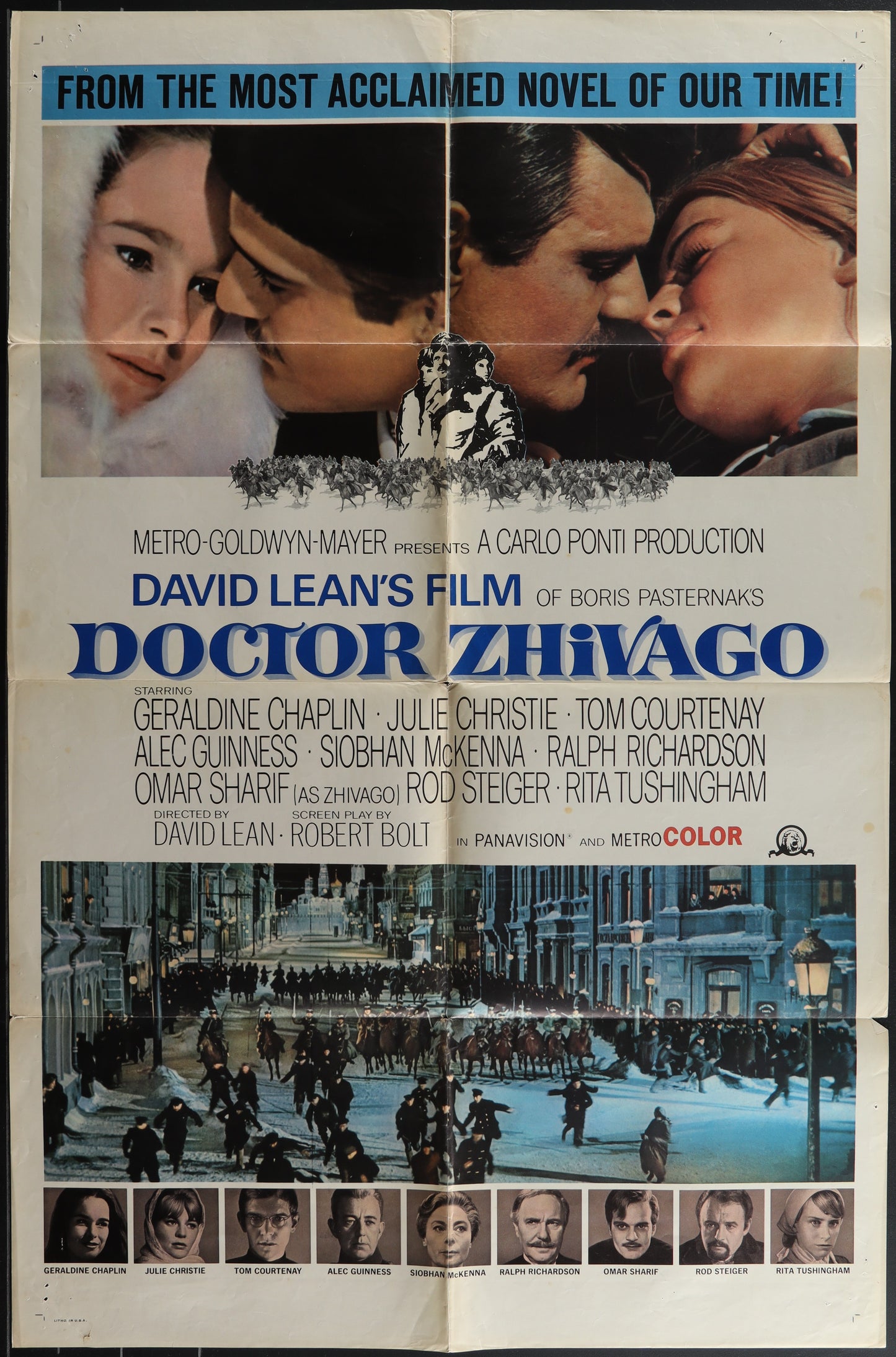 Doctor Zhivago (1965) Original US One Sheet Movie Poster