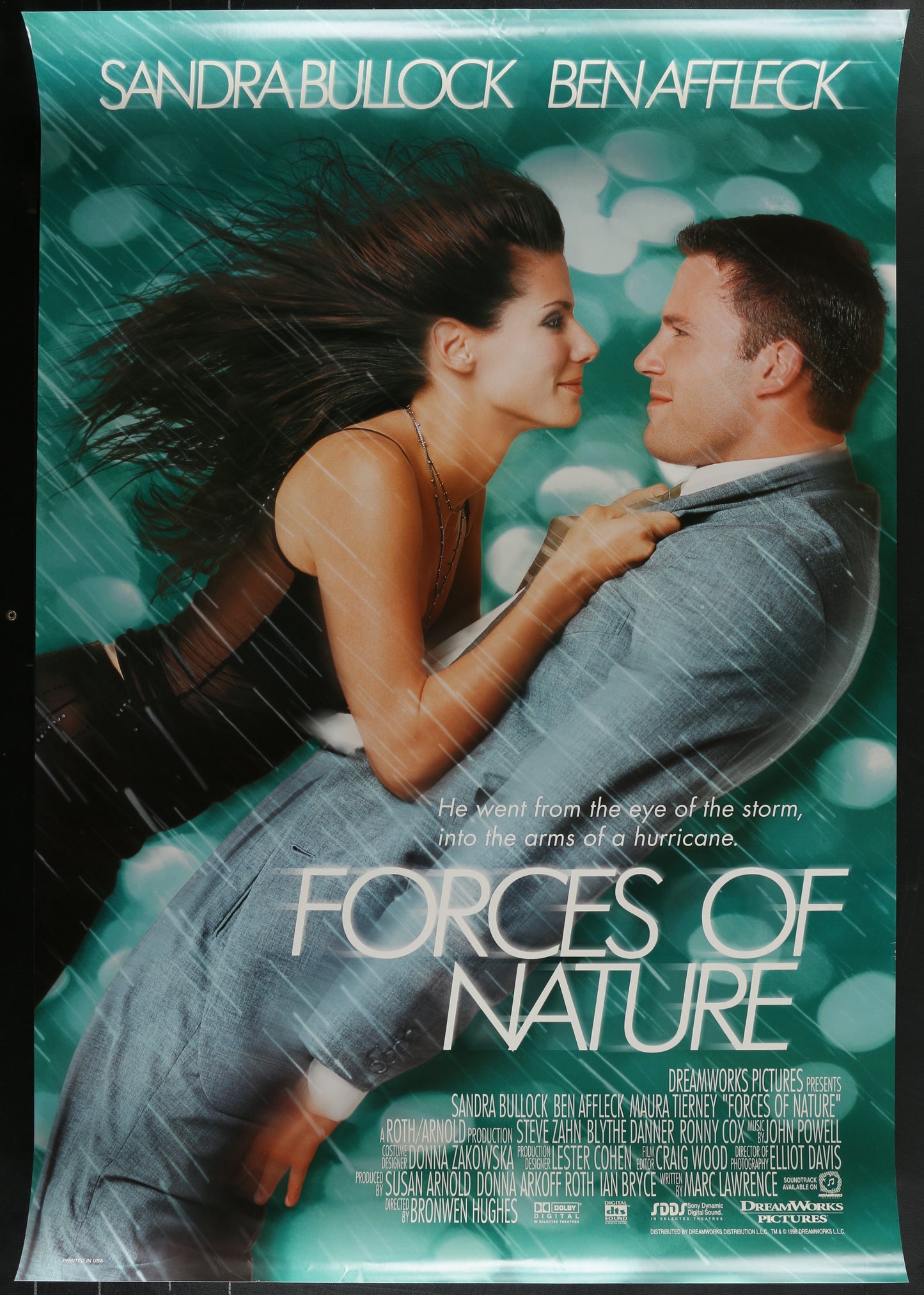 Forces of Nature (1999) Original US One Sheet Movie Poster 27 x 40