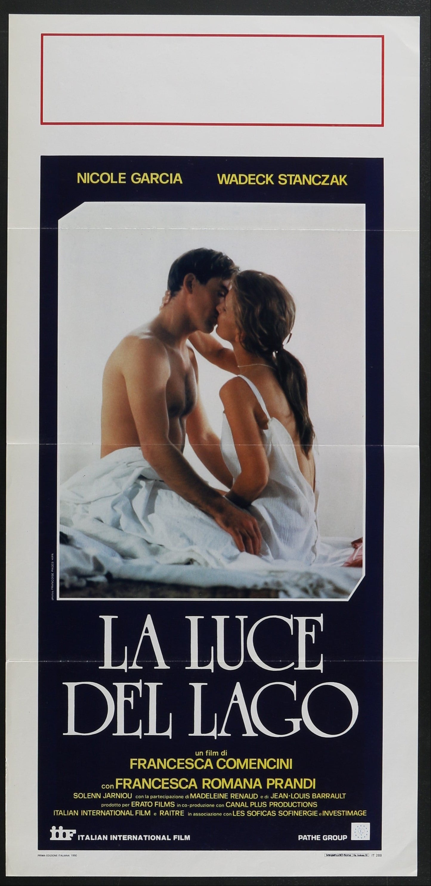La Luce Del Lago (1990) Original Italian Locandina Movie Poster