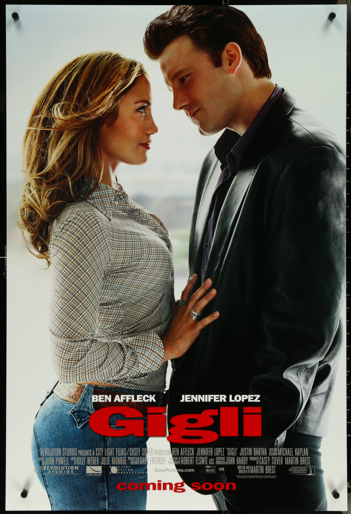 Gigli (2003) Original US One Sheet Movie Poster 27x40