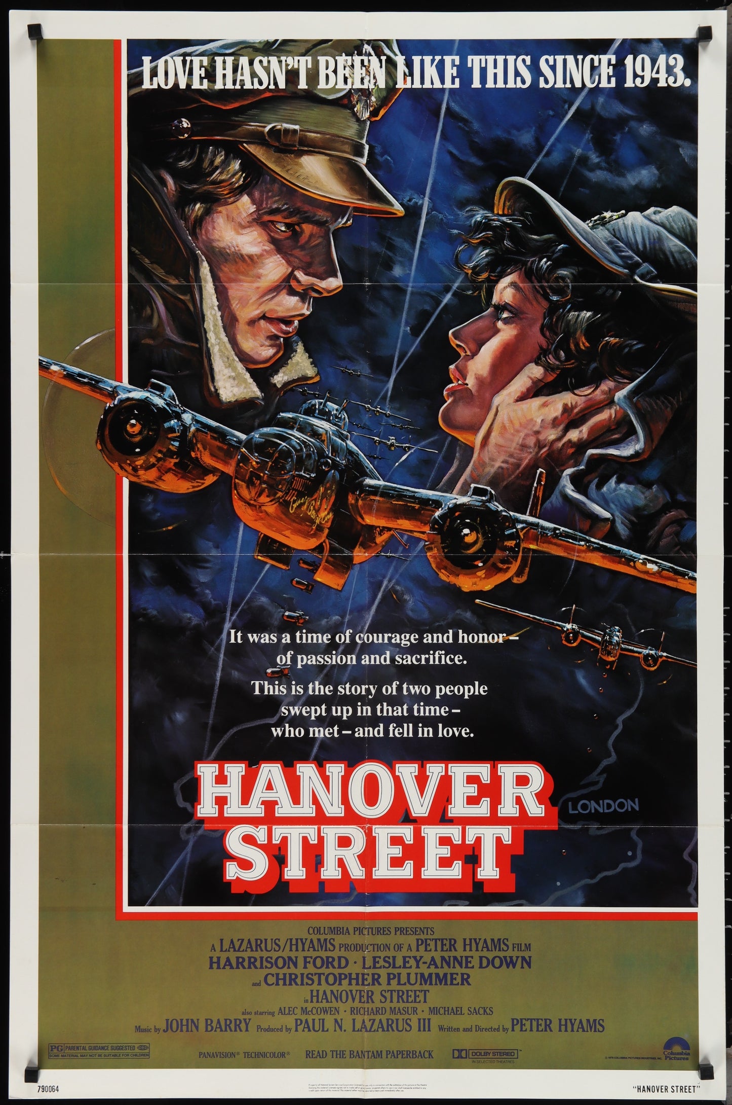 Hanover Street (1979) Original US One Sheet Movie Poster
