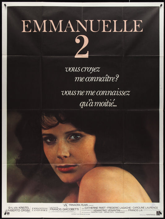 Emmanuelle 2 (1975) Original French One Panel Movie Poster