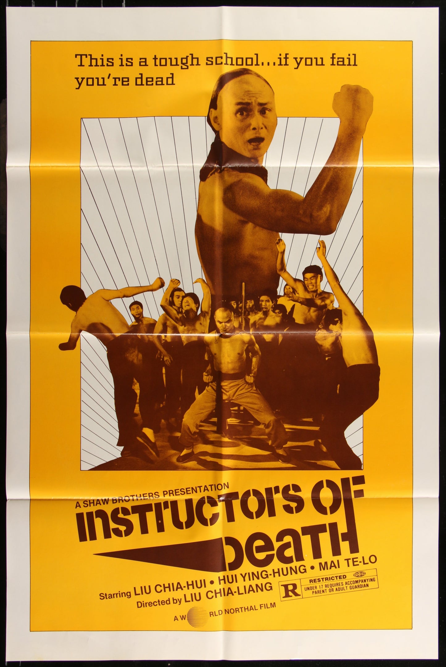 Instructors Of Death (1982) Original US One Sheet Movie Poster