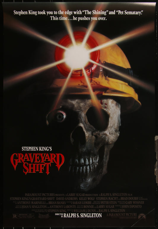 Graveyard Shift (1990) Original US One Sheet Movie Poster