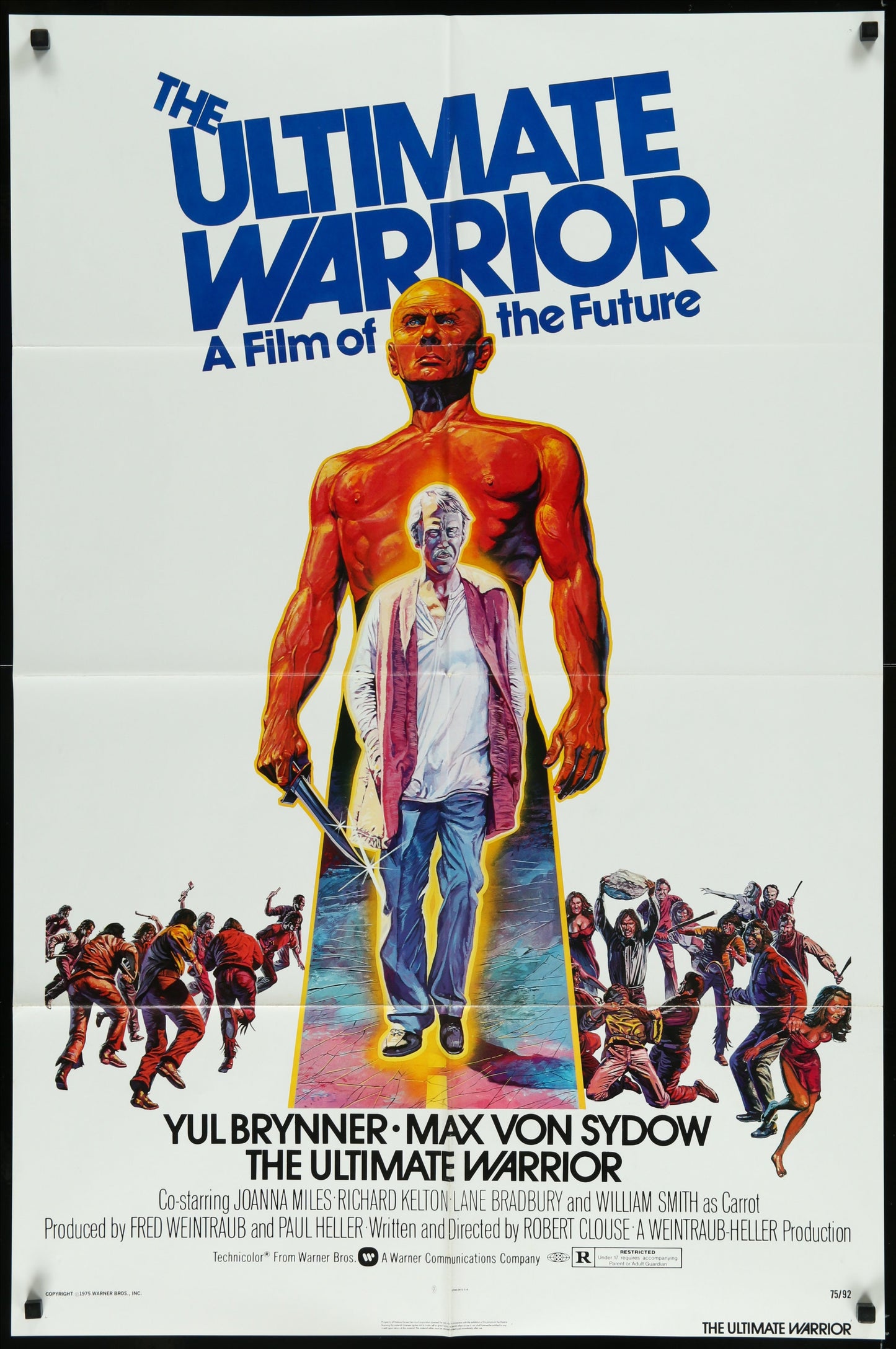 The Ultimate Warrior (1975) Original US One Sheet Movie Poster