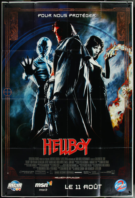 Hellboy (2004) Original French One Panel Movie Poster