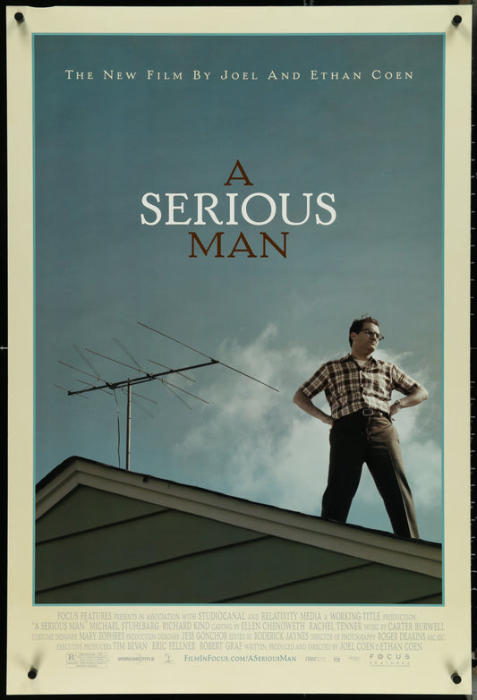 A Serious Man (2009) Original US One Sheet Movie Poster