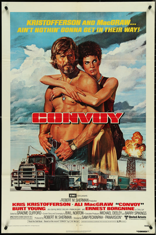 Convoy (1978) Original US One Sheet Movie Poster