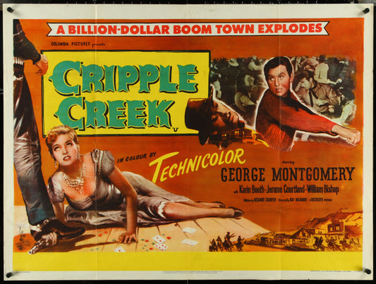 Cripple Creek (1952) Original UK Quad Movie Poster