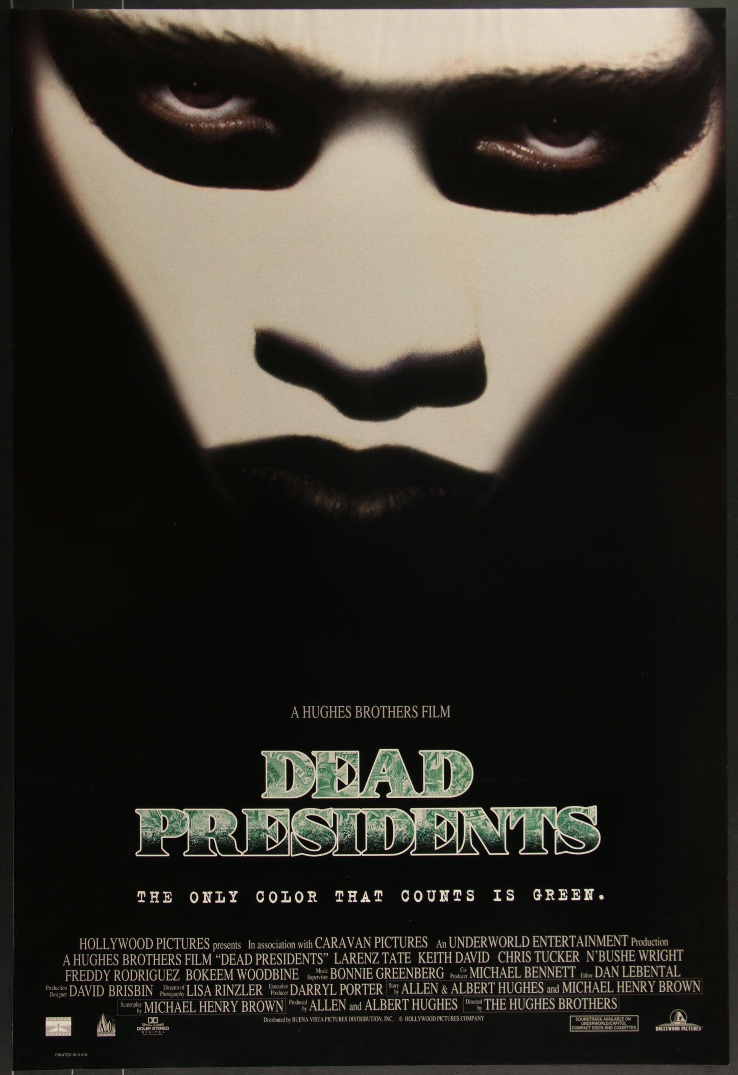 Dead Presidents (1995) Original US One Sheet Movie Poster