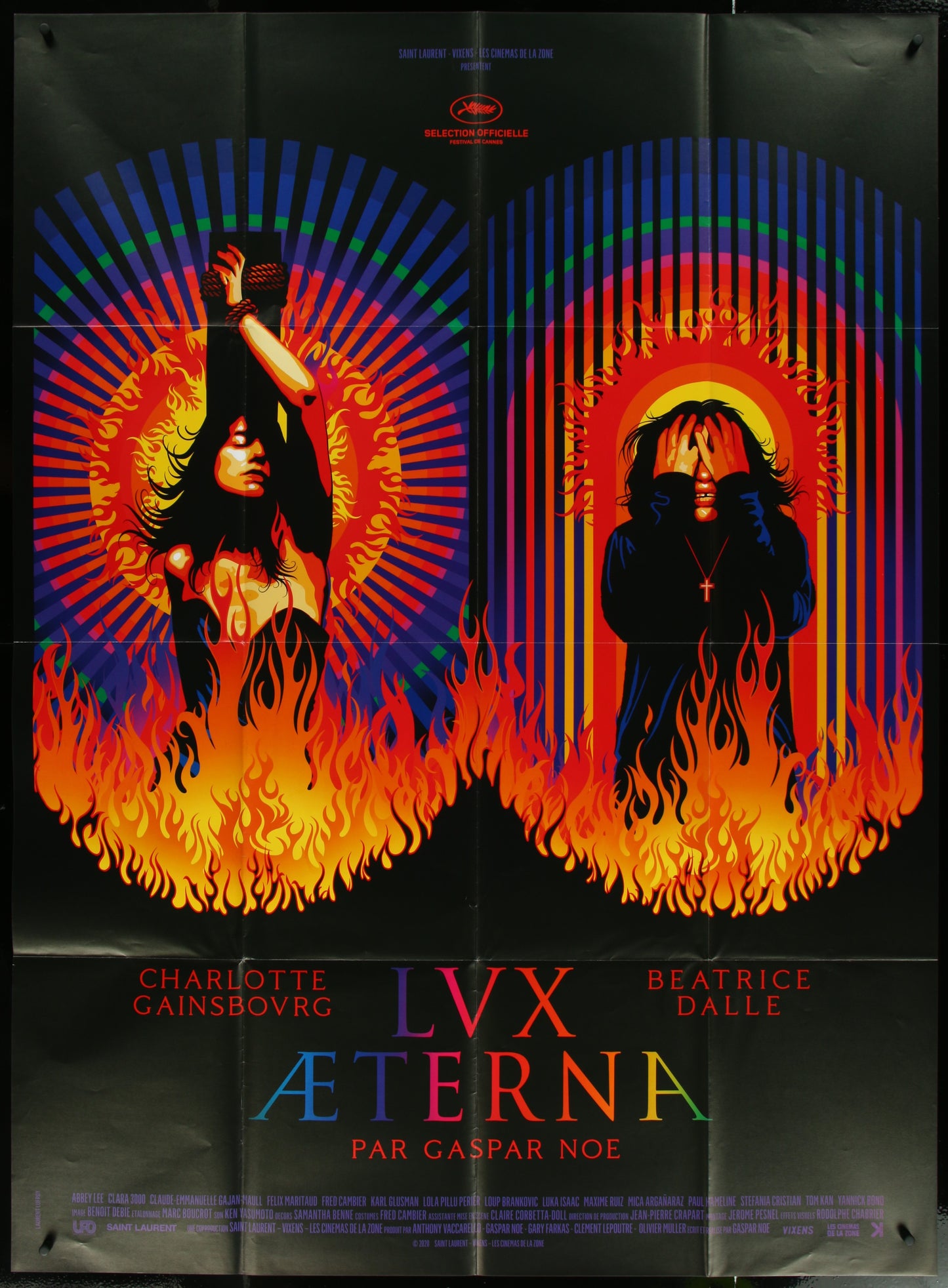 Lux Aeterna (2019) Original French One Panel Movie Poster