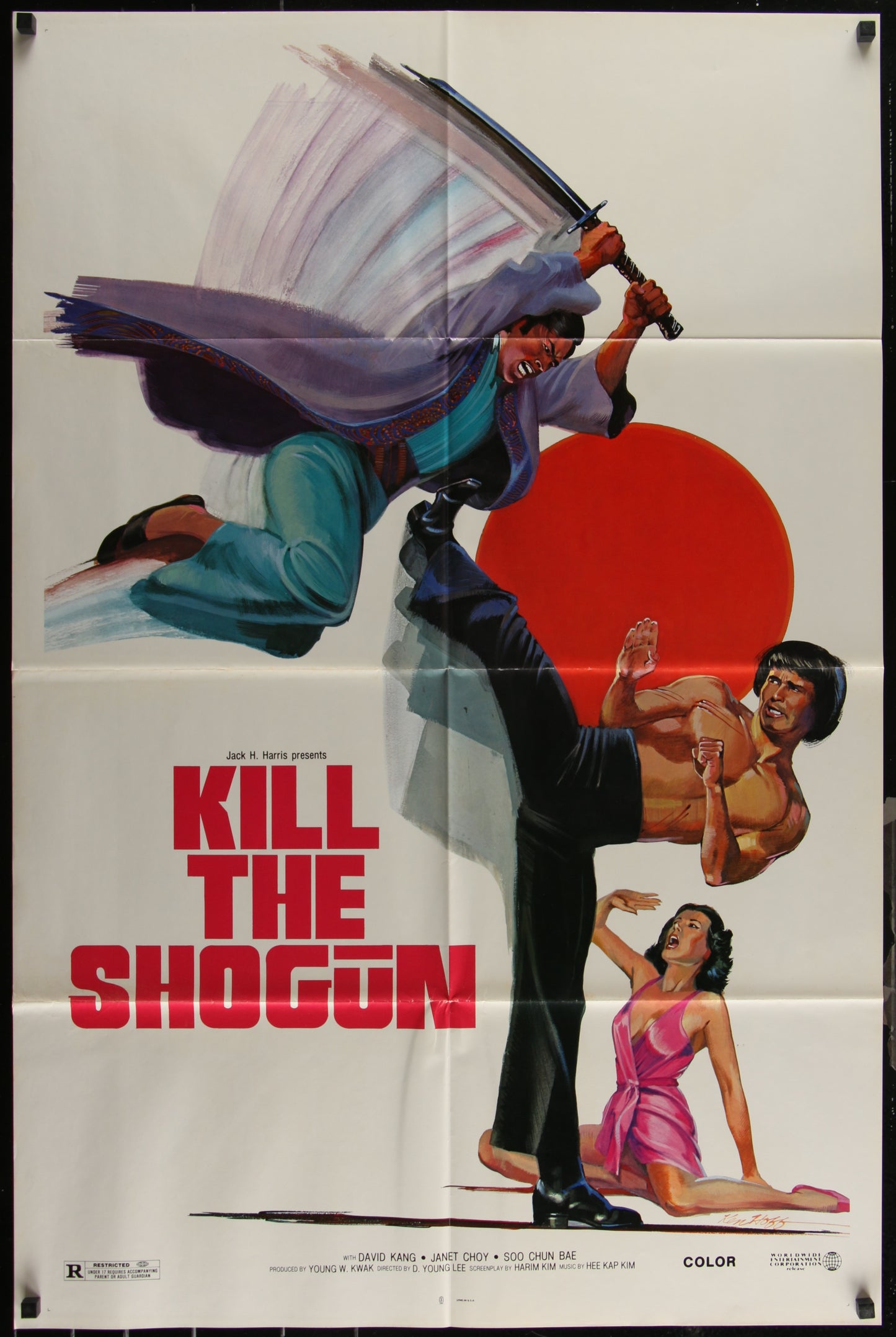 Kill The Shogun (1981) Original US One Sheet Movie Poster