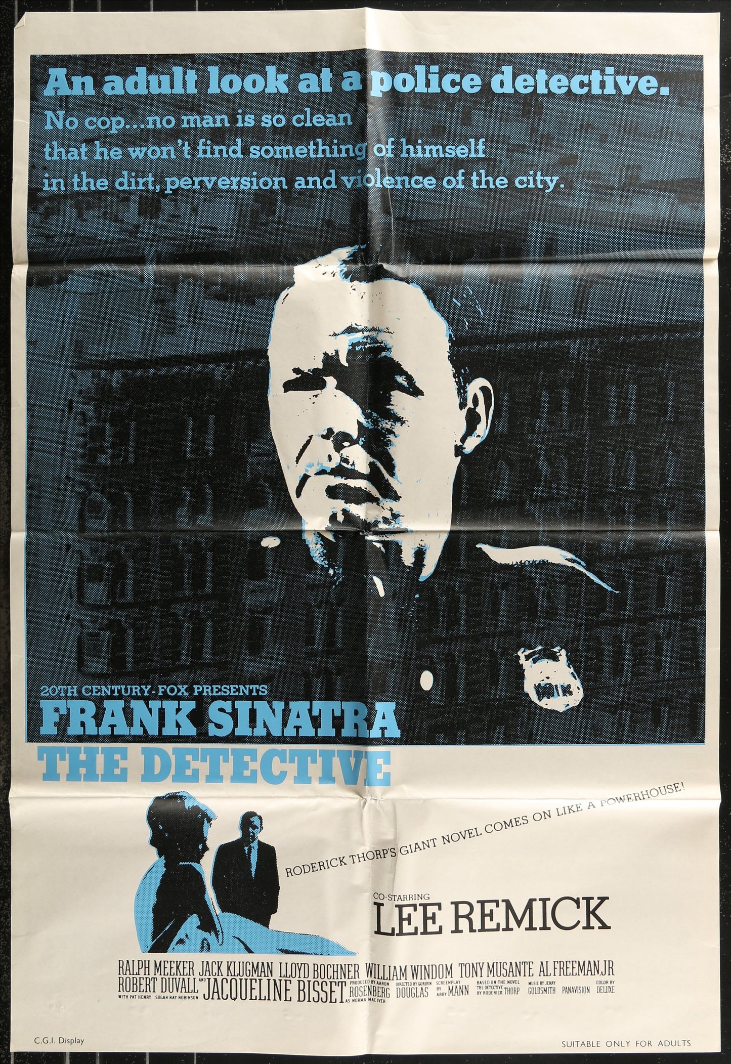 The Detective (1968) Original US One Sheet Movie Poster