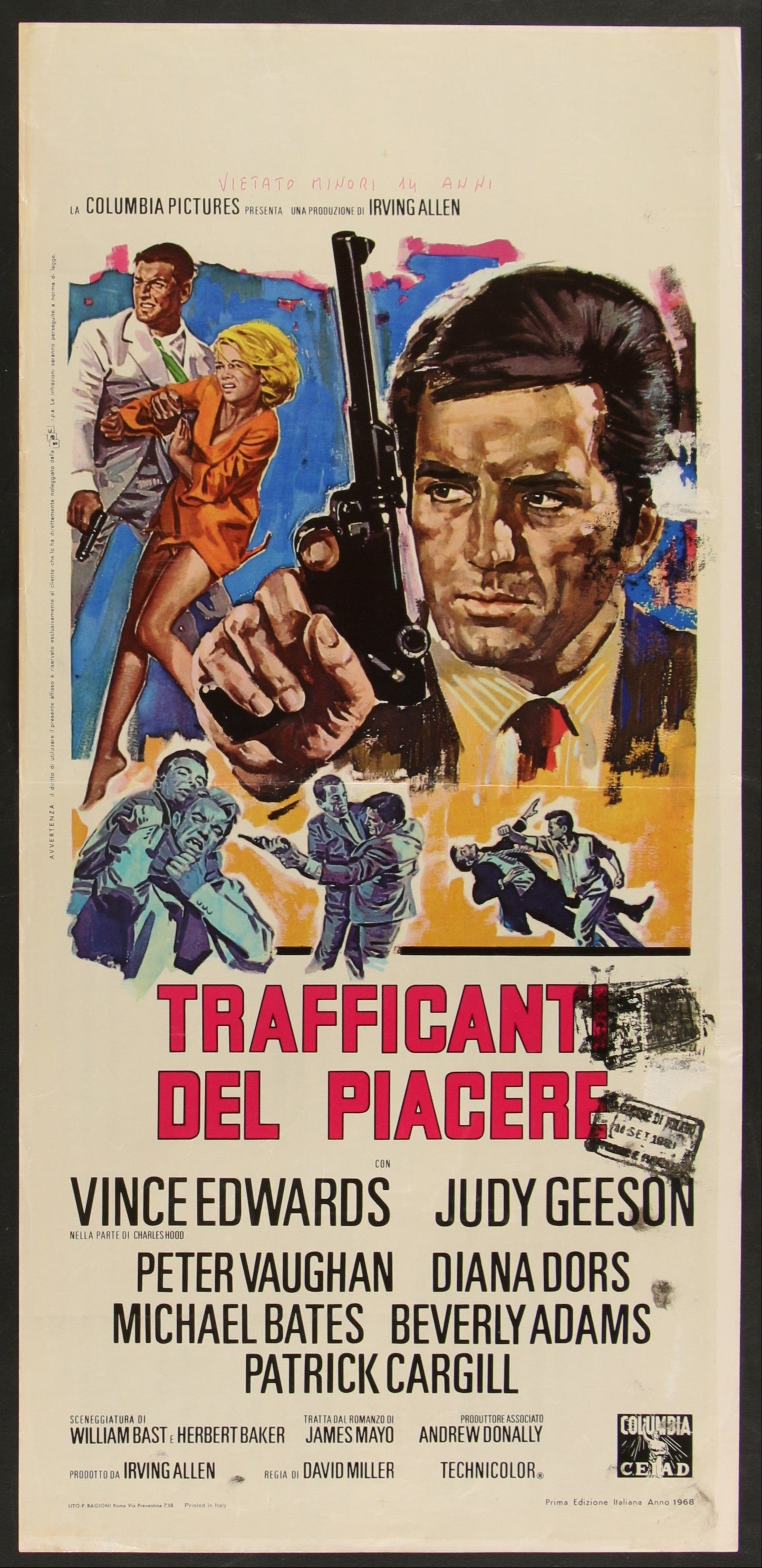 Hammerhead (1968) Original Italian Locandina Movie Poster