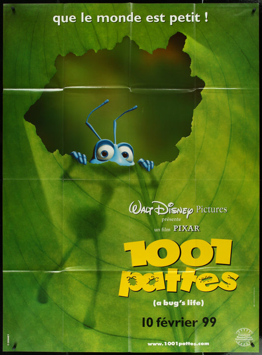 A Bug's Life (1999) Original French One Panel Movie Poster