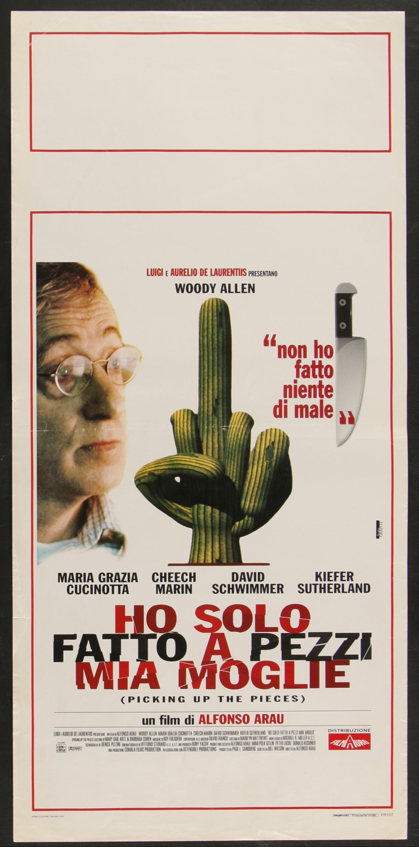 Picking Up The Pieces (2000) Original Italian Locandina Movie Poster