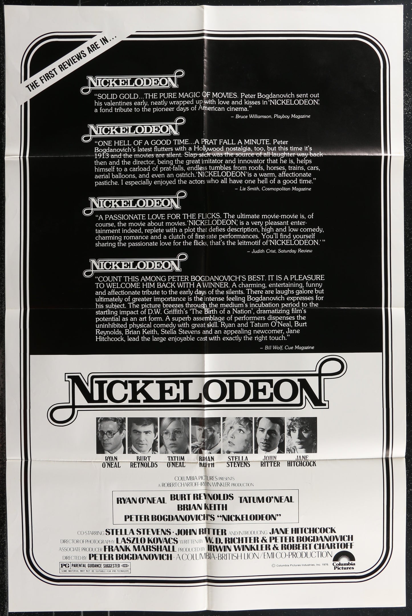 Nickelodeon (1976) Original US One Sheet Movie Poster