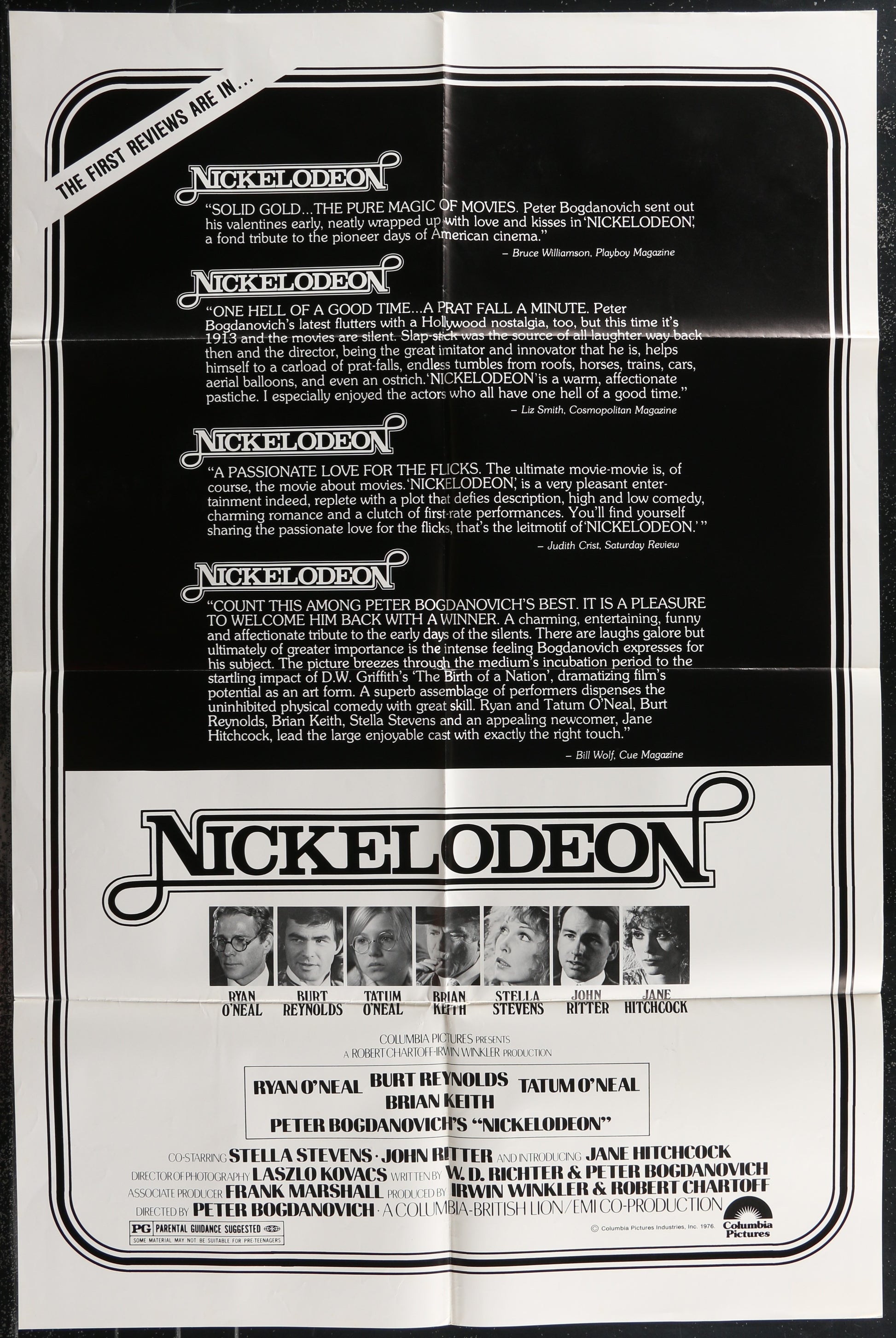 Nickelodeon (1976) Original US One Sheet Movie Poster