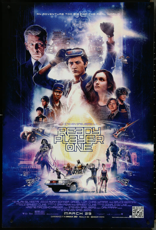 Ready Player One (2018) Original US One Sheet Movie Poster