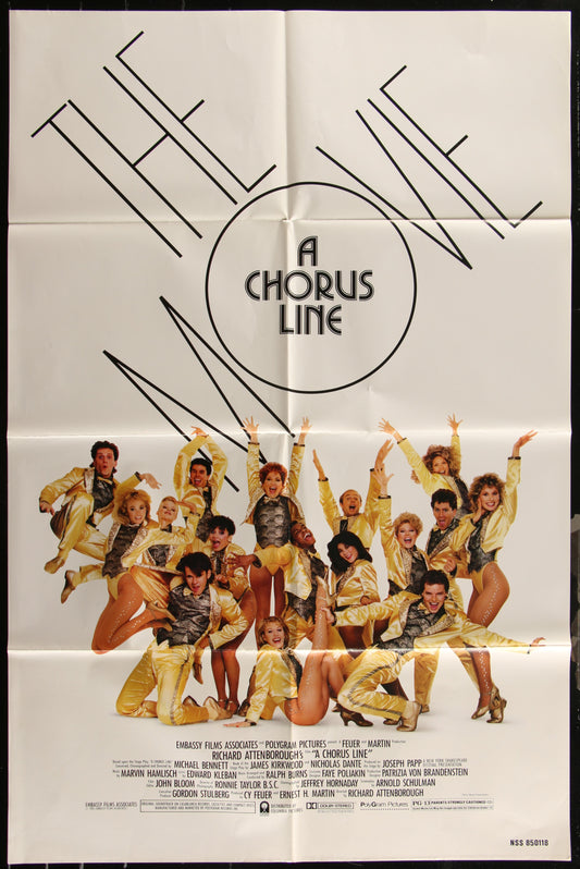A Chorus Line (1985) Original US One Sheet Movie Poster