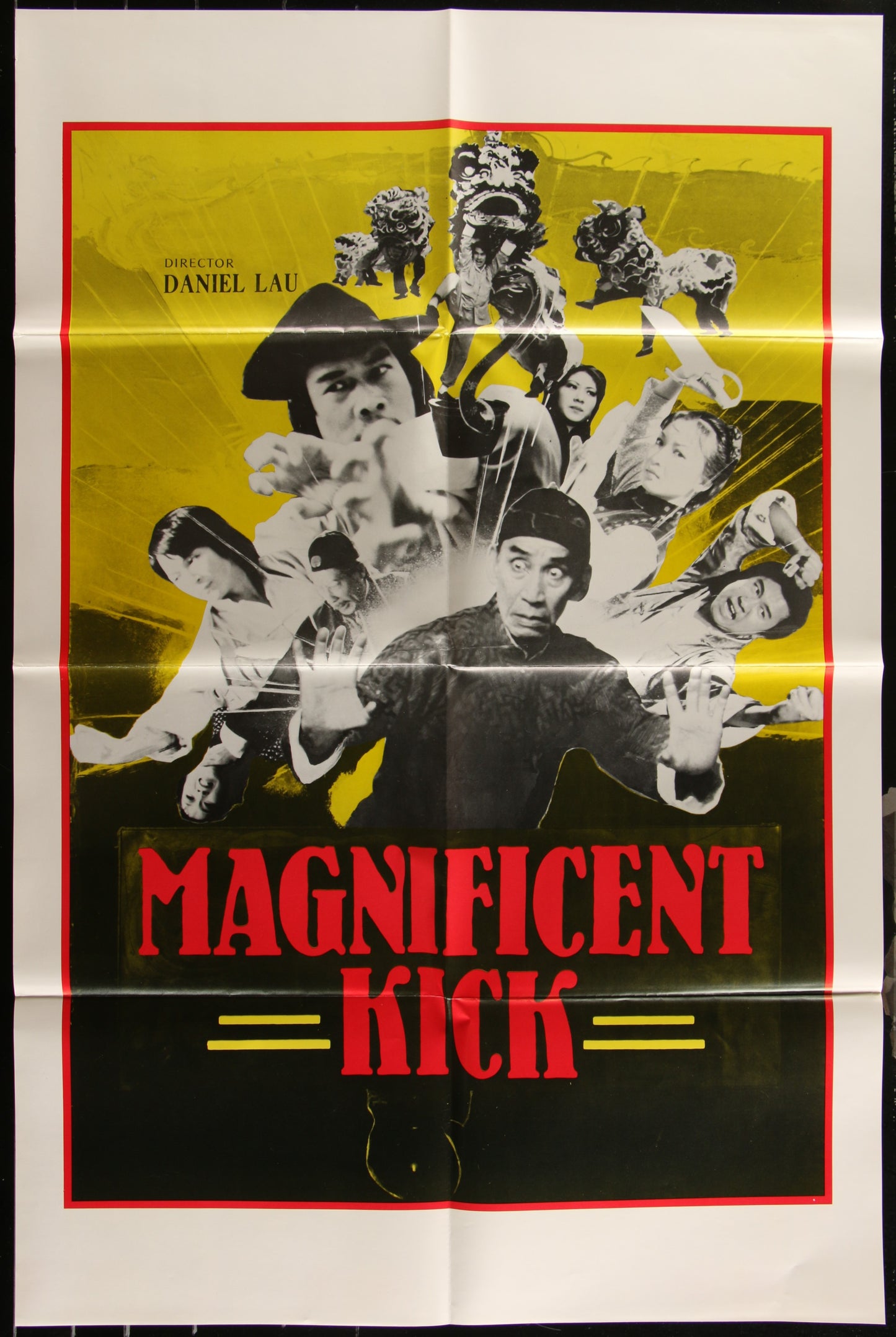 The Magnificent Kick (1980) Original US One Sheet Movie Poster
