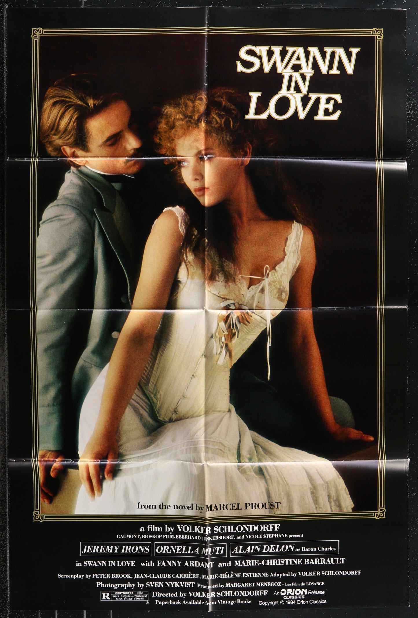 Swann In Love (1984) Original US One Sheet Movie Poster