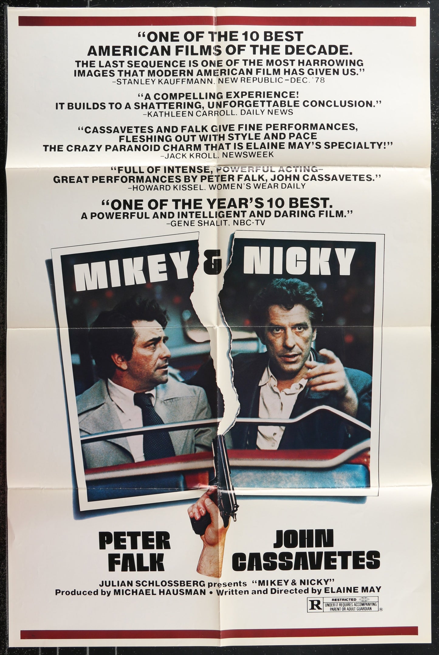 Mikey & Nicky (1976) Original US One Sheet Movie Poster
