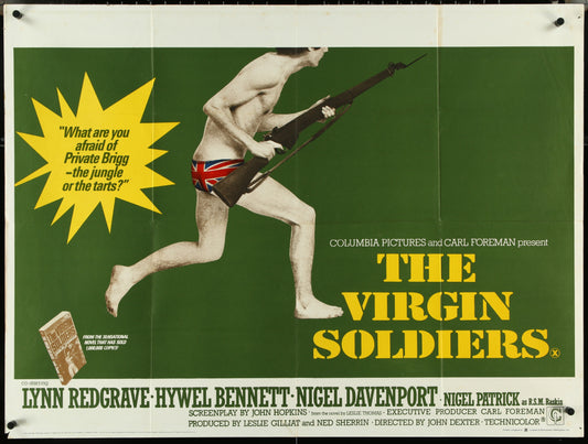 The Virgin Soldiers (1969) Original UK Quad Movie Poster