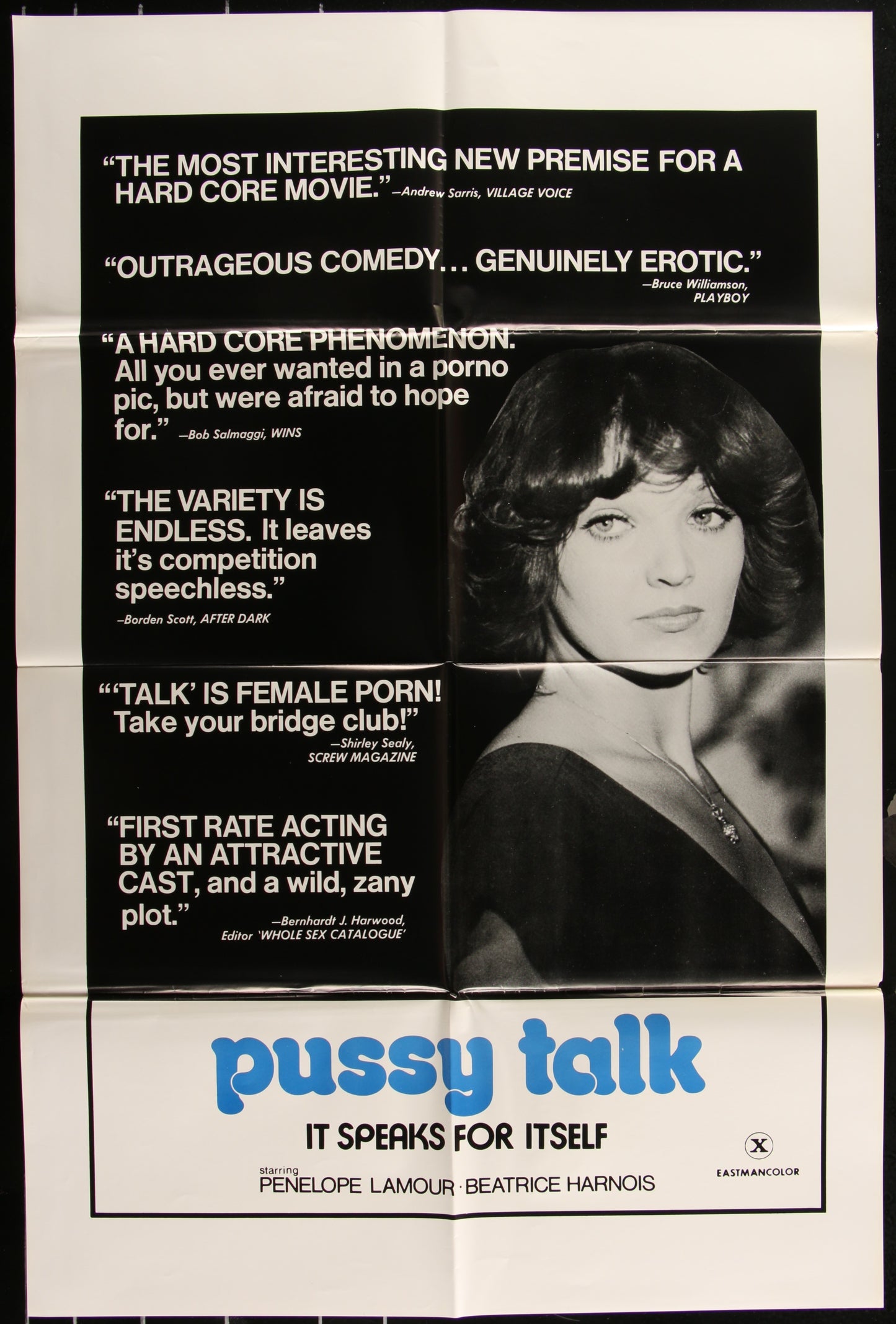 Pussy Talk (1975) Original US One Sheet Movie Poster