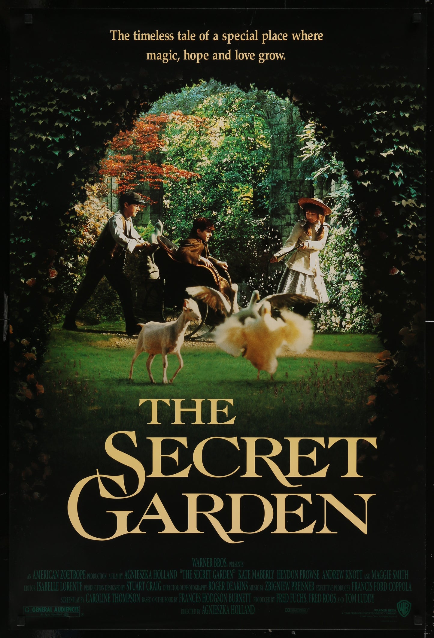 The Secret Garden (1993) Original US One Sheet Movie Poster