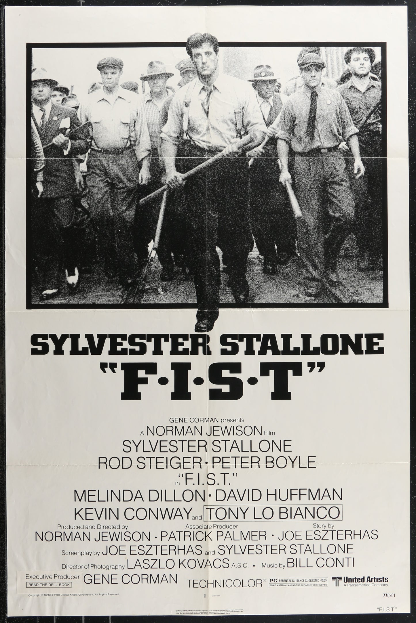 F.I.S.T. (1978) Original US One Sheet Movie Poster