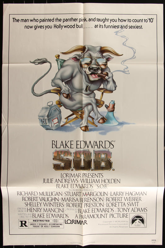 S.O.B. (1981) Original US One Sheet Movie Poster