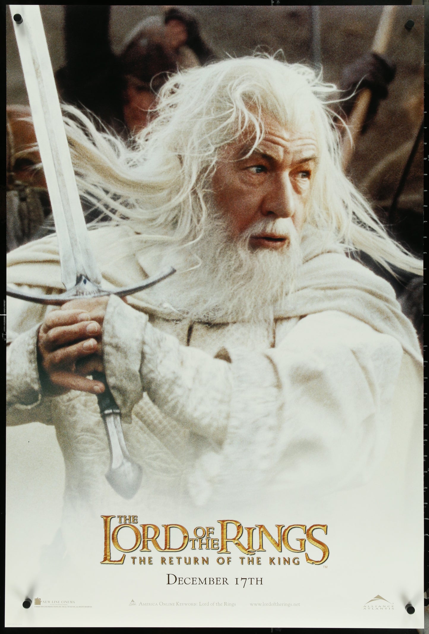 The Lord Of The Rings: The Return Of The King (2003) Original US One Sheet Movie Poster