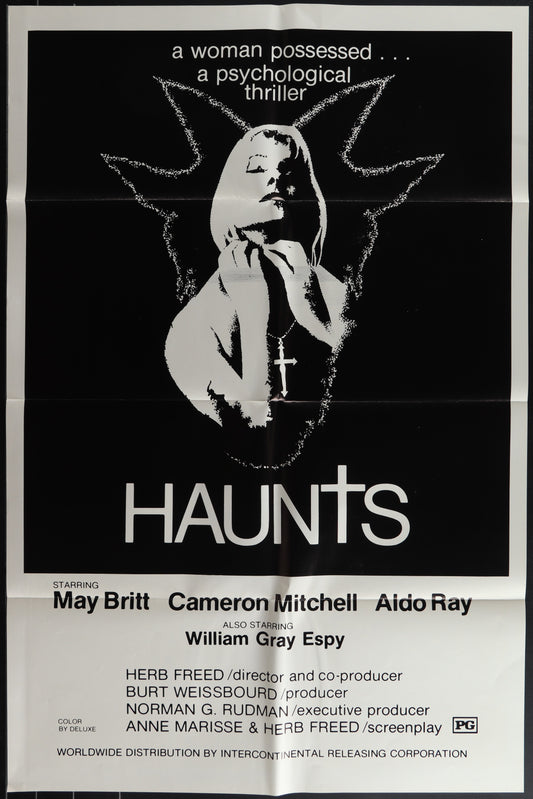 Haunts (1977) Original US One Sheet Movie Poster