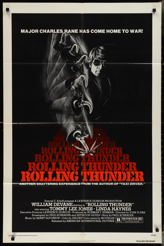 Rolling Thunder (1977) Original US One Sheet Movie Poster