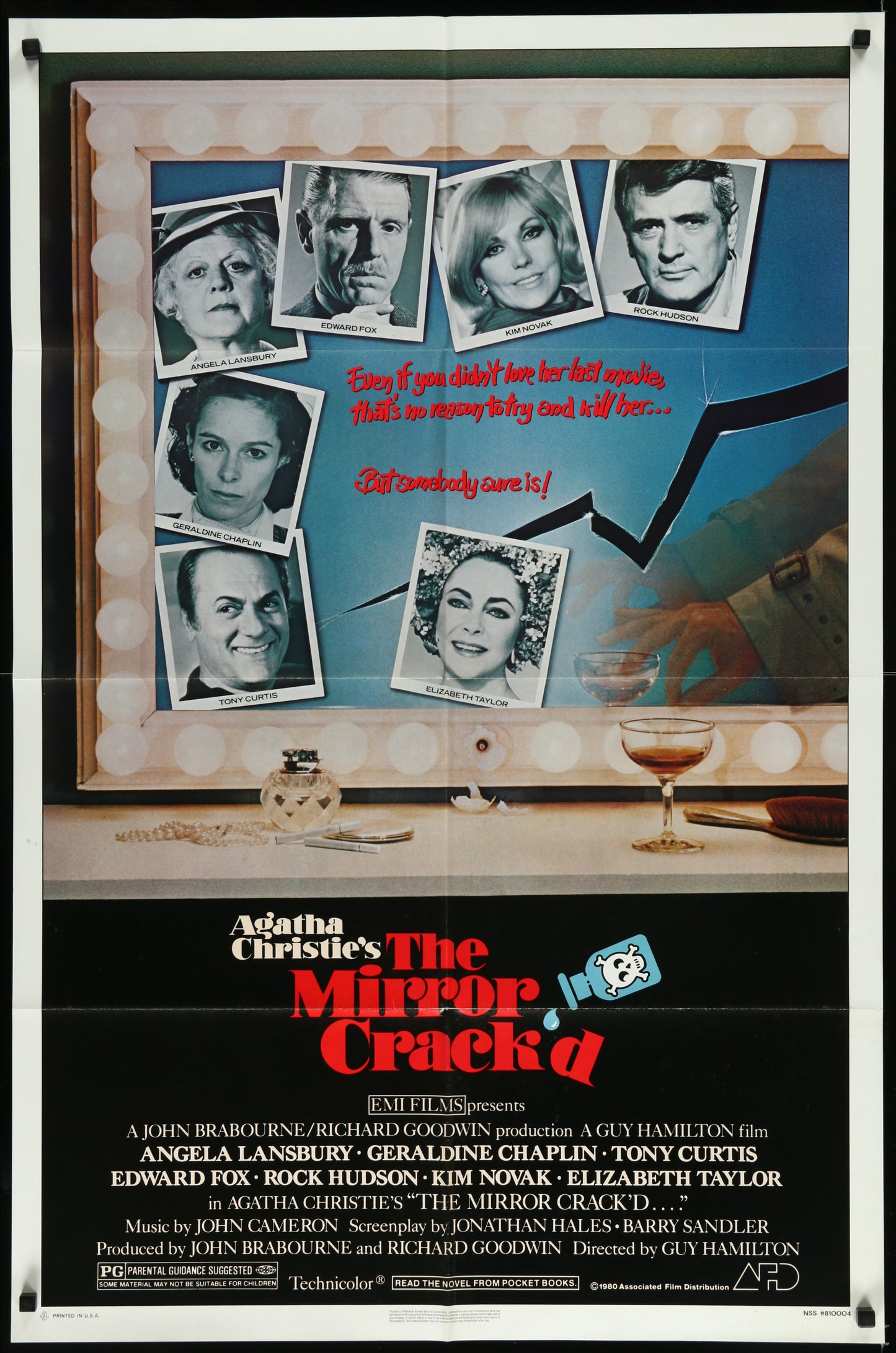 The Mirror Crack'd (1981) Original US One Sheet Movie Poster