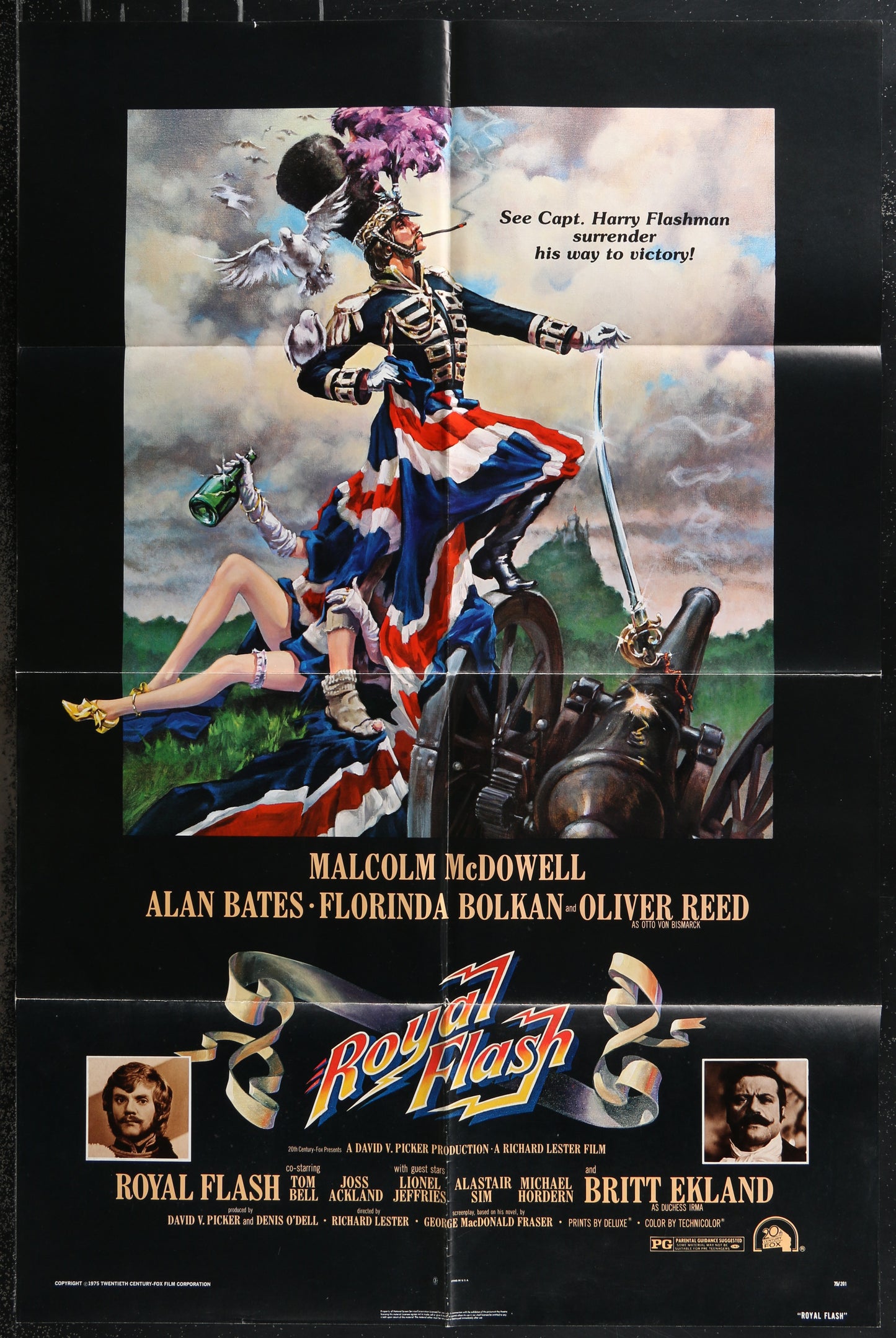 Royal Flash (1975) Original US One Sheet Movie Poster