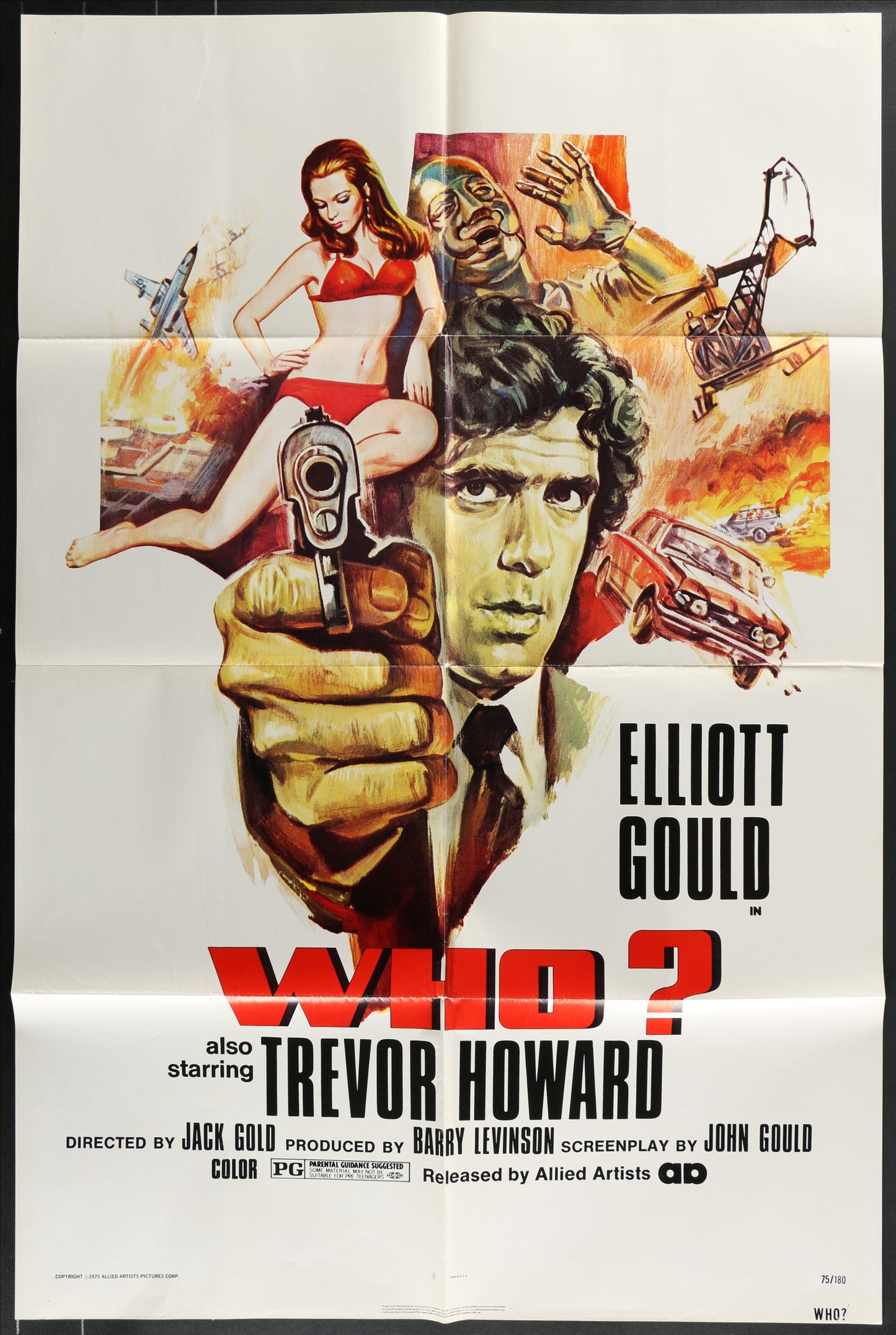 Who? (1974) Original US One Sheet Movie Poster