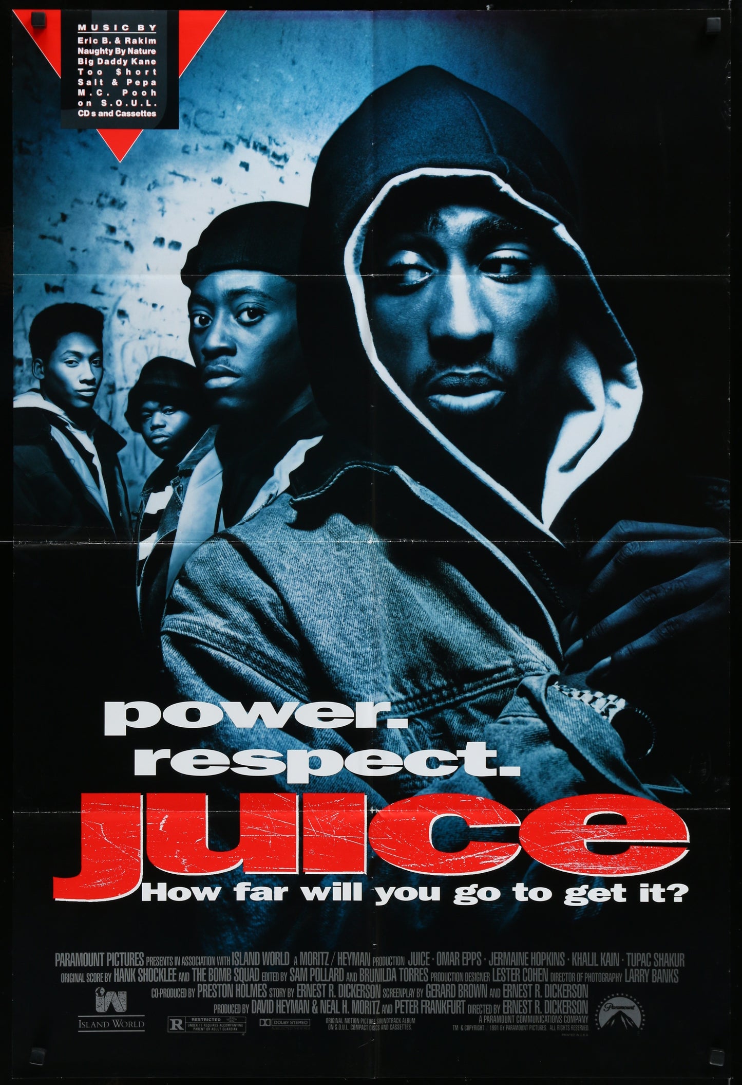 Juice (1992) Original US One Sheet Movie Poster