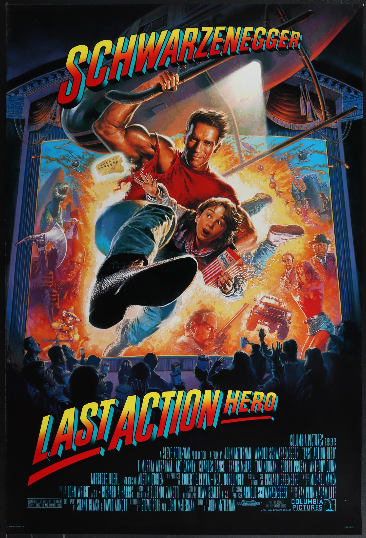 Last Action Hero (1993) Original US One Sheet Movie Poster