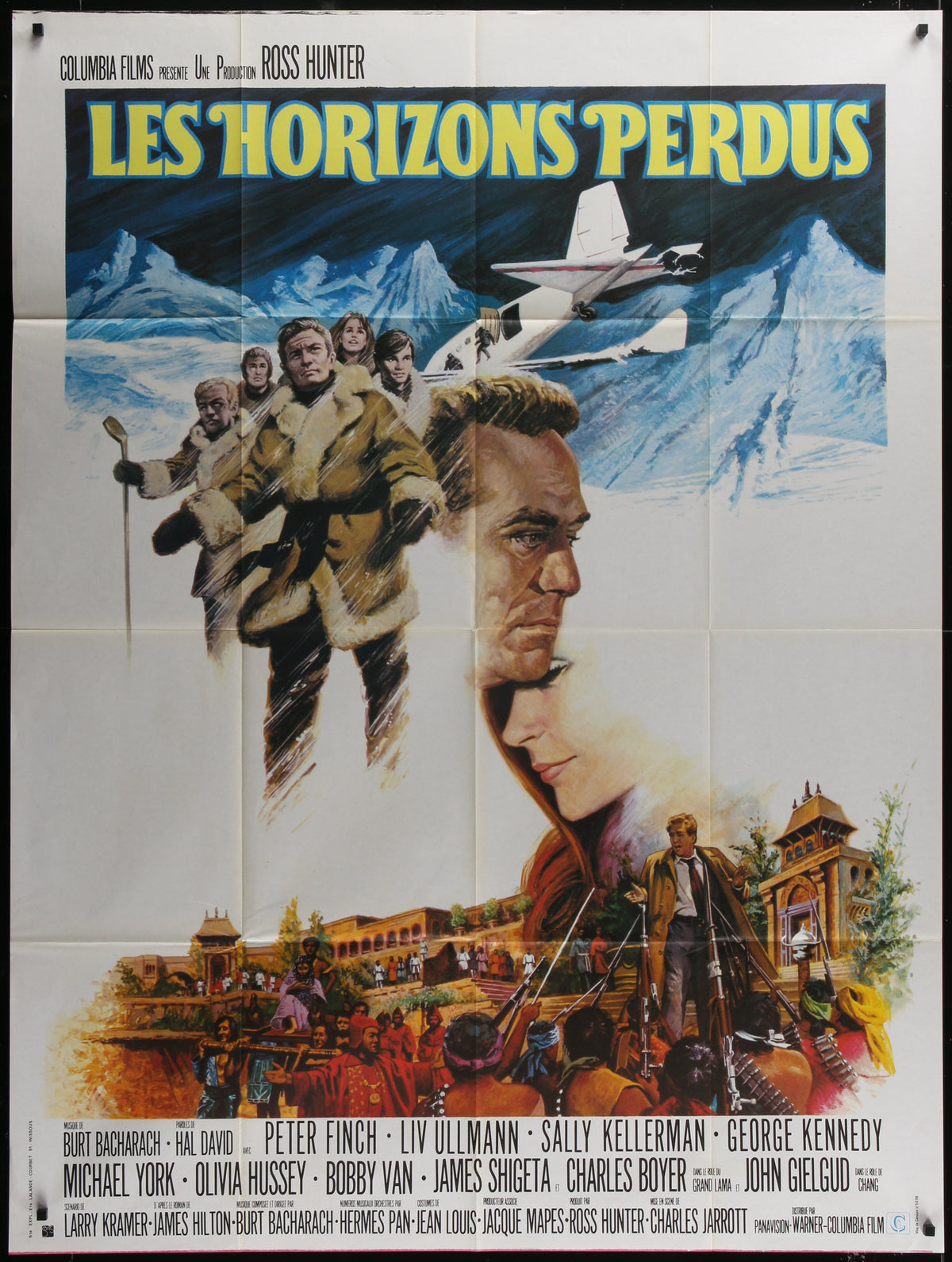 Lost Horizon (1973) Original French Grande Movie Poster