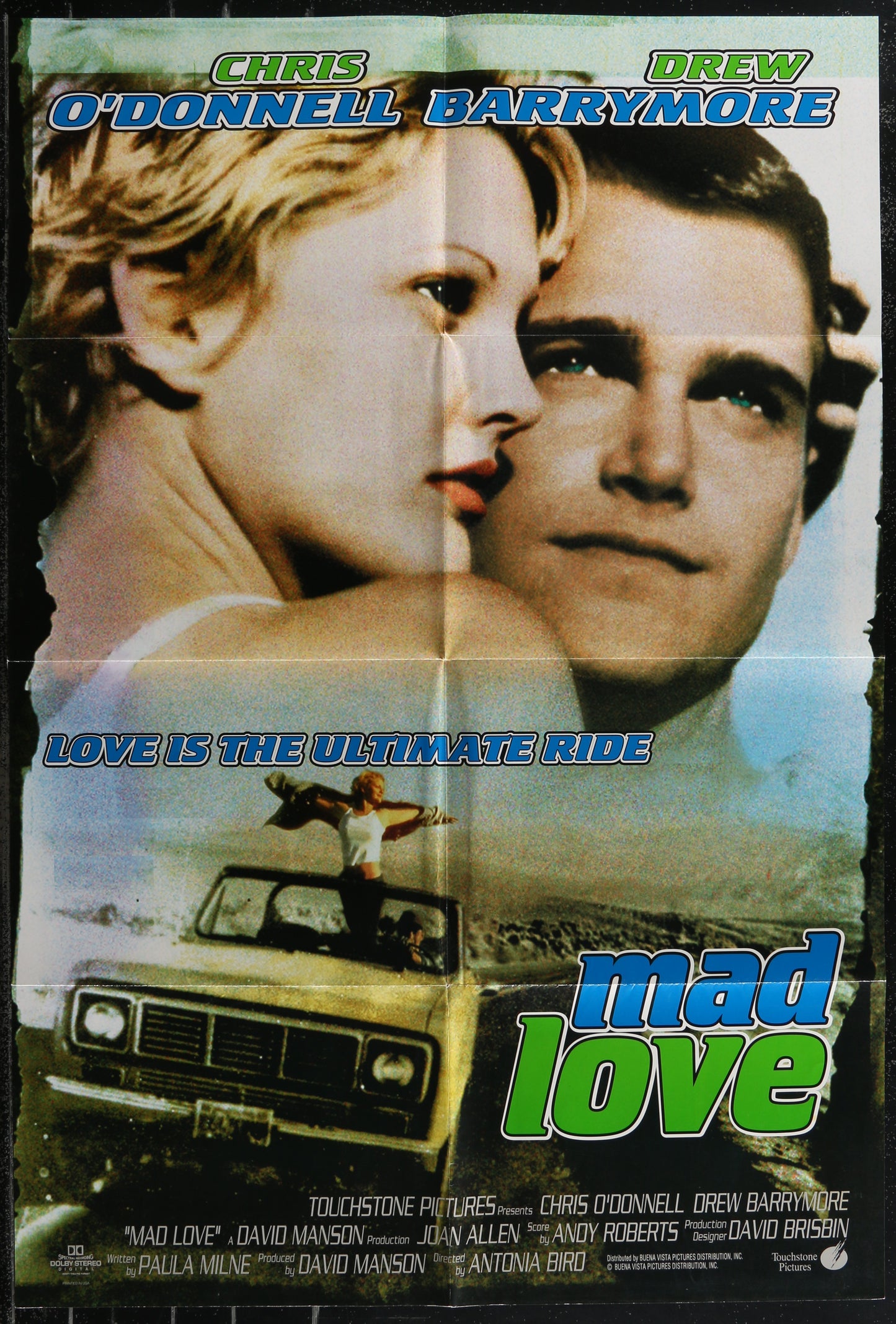 Mad Love (1995) Original US One Sheet Double-Sided Movie Poster 27 x 40