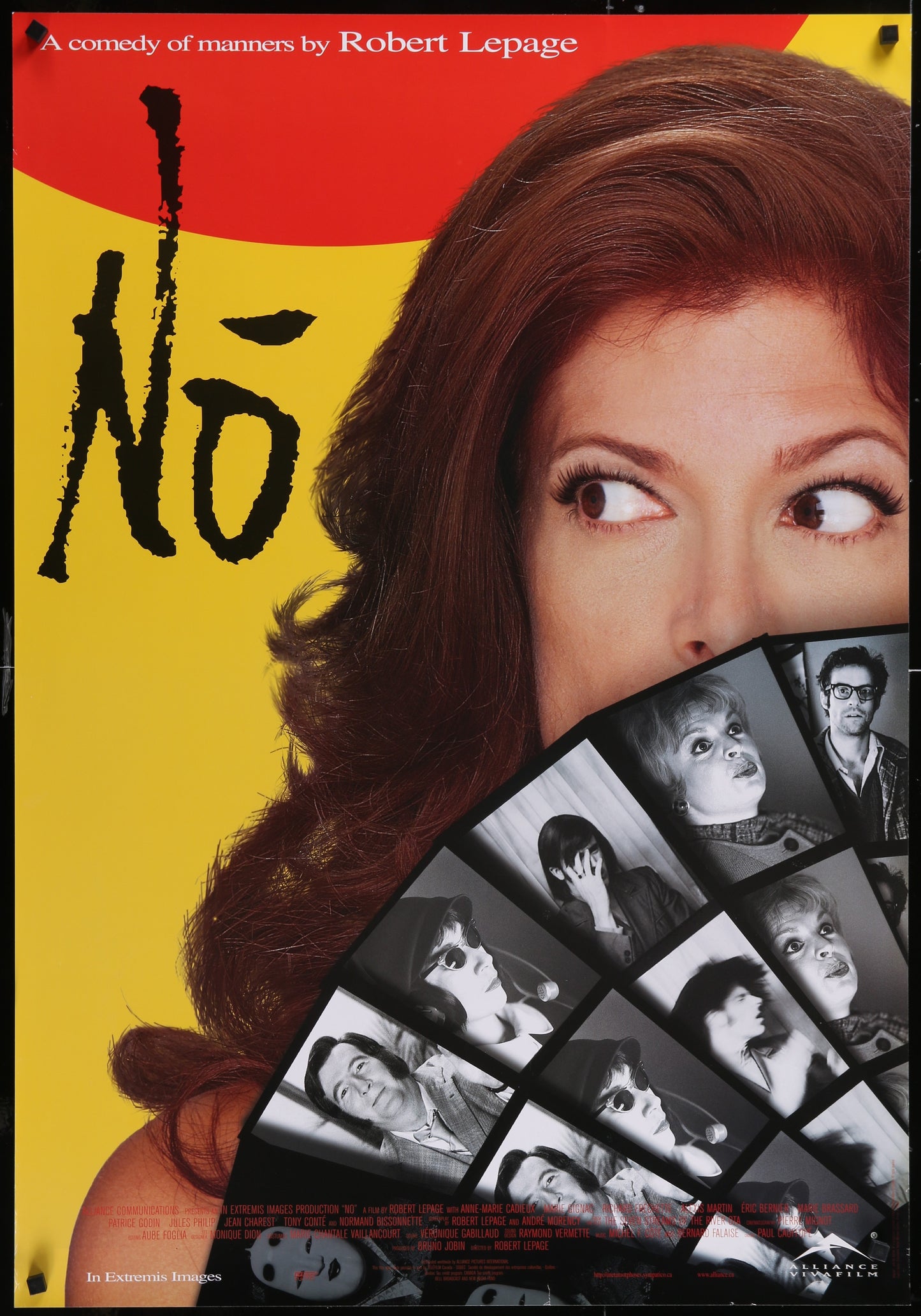 No (1998) Original Canadian One Sheet Movie Poster