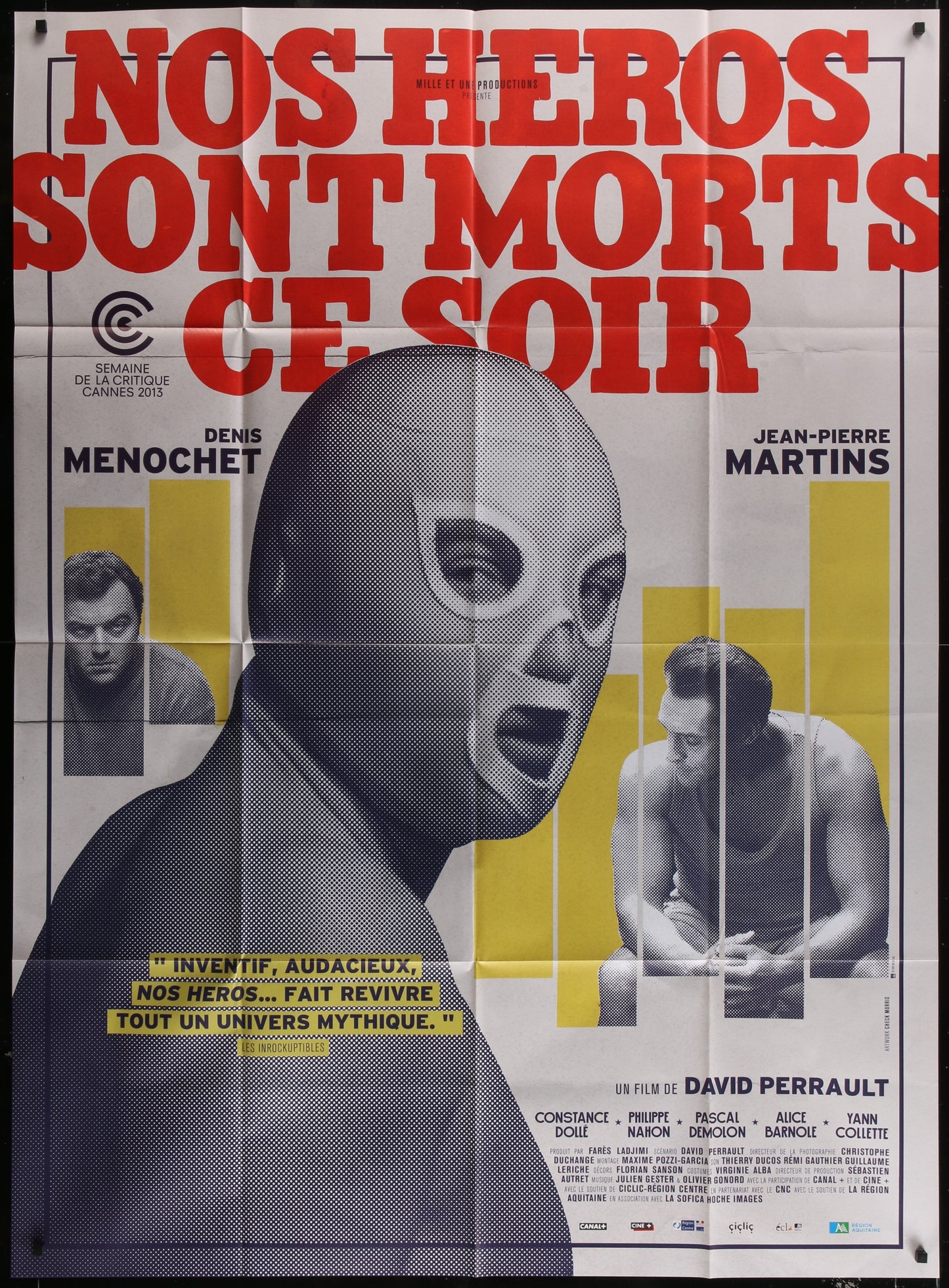 Our Heroes Died Tonight (2013) Original French Grande Movie Poster 120 x 160 cm